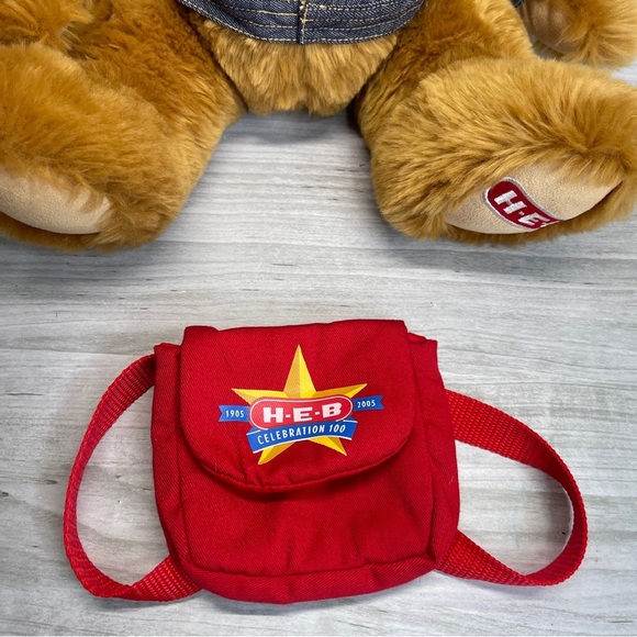 Commonweath Vintage HEB 2005 100th Anniversary Brown Bear Plush Stuffed Animal - Picture 11 of 16